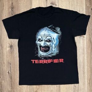Scary Terrifier Black Graphic T-Shirt Men’s Medium Horror Fan